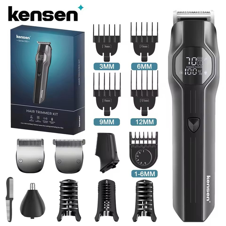 KENSEN S30 4 in 1 Cordless Hair Trimmer