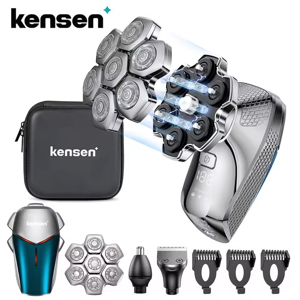 KENSEN 5 in 1 Head Shaver Kit