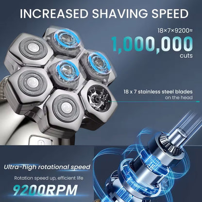 KENSEN 5 in 1 Head Shaver Kit