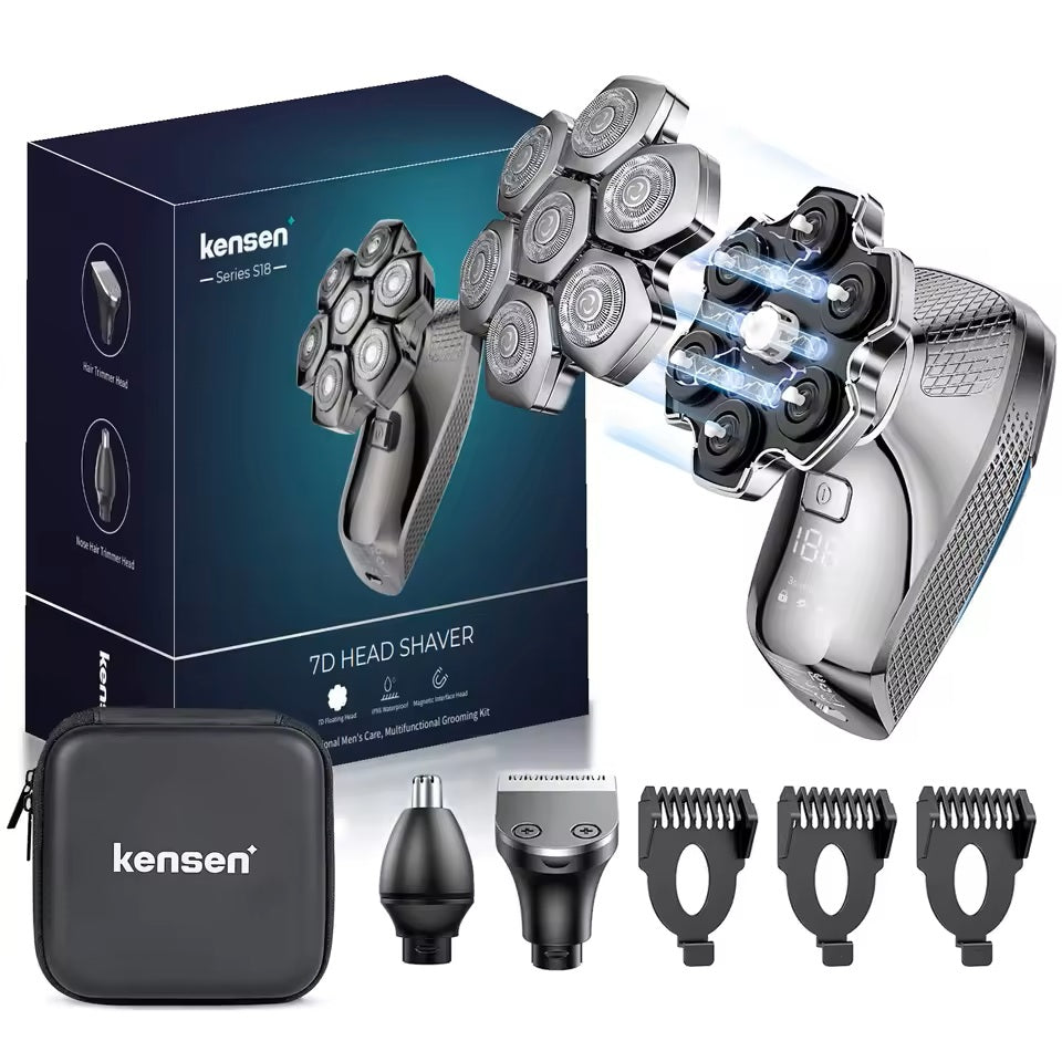 KENSEN 5 in 1 Head Shaver Kit